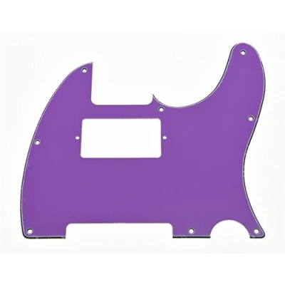 Abbildung von kaish Tele Humbucker Gitarre Pickguard violett 3 lagig für uns/mexikanischen Telecaster