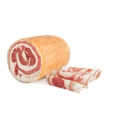 Abbildung von Pancetta Arrotolata Salumi Pasini® Gerollter Bauchspeck Hälfte 1,6, kg Typisch italienisches Produkt Glutenfrei und laktosefrei