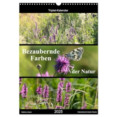 Abbildung von Bezaubernde Farben der Natur (Wandkalender 2025 DIN A3 hoch), CALVENDO Monatskalender