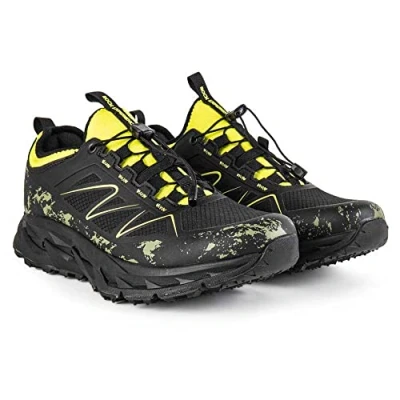Abbildung von ROCK EXPERIENCE REUF00391 CROSS ROADS Hiking shoe Male 0208 Kaviar + 2134 Sicherheit Gelb EU 41