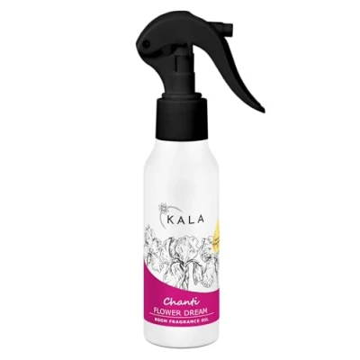 Abbildung von KALA Lufterfrischer Duftölspray CHANTI, Raumspray mit Geruchsneutralisation, Raumduft Spray Hält bis zu 48h, Air Freshener Aktiv Neutralisator Duft Blumentraum, 100ml