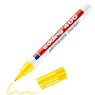 Abbildung von edding 400 permanent marker geel 1ST 1 mm / 4 400005