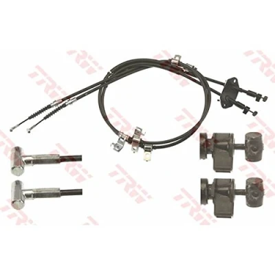 Abbildung von TRW GCH684 Handbremsseil 1657, 1654, 1467, 1464 Scheibenbremse MAZDA: 6 Sport, Limousine, Sport Kombi
