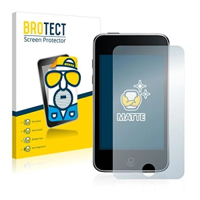 Abbildung von BROTECT Entspiegelungs Schutzfolie für Apple iPod Touch (2. Gen.) (2 Stück) Matte Displayschutz Folie, Anti Reflex, Fingerprint