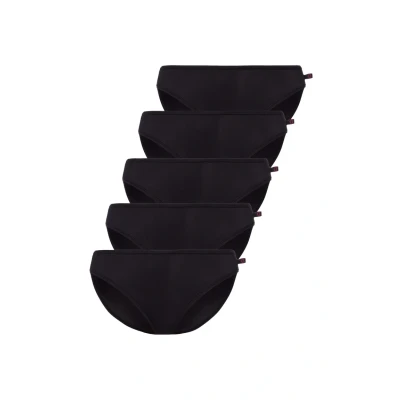 Abbildung von Beedees 5PACK Slip, Damen, Größe: 38, Schwarz