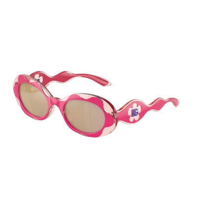 Abbildung von Dolce&amp;Gabbana 710 Years Unisex Sonnenbrille für Kinder, Größe: 49, Pink