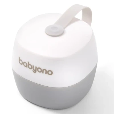 Abbildung von Baby Ono Natural Nursing Schnullerbox, weiß, Platz für 1 Schnuller, 535/01