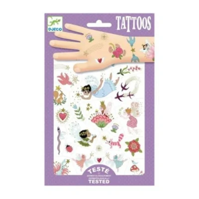 Abbildung von DJECO Kreativset DJ09599 Tattoos Feenfreunde