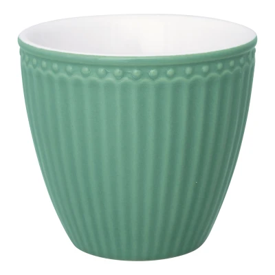 Abbildung von Greengate Alice Latte Cup dusty green 0,25 l