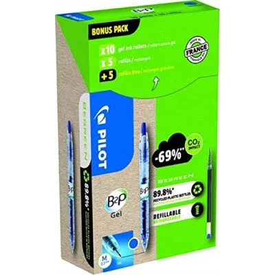 Abbildung von PILOT B2P „Bottle 2 Pen“ GEL Gelschreibermine 0.4 mm Schwarz