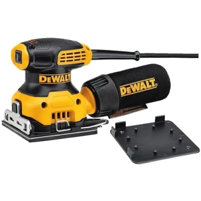 Abbildung von DeWALT DWE6411, Schwingschleifer, Schwarz, Gelb, 14000 OPM, 1,6 mm, 93 dB, 82 dB
