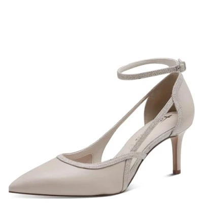Abbildung von Tamaris Pumps, Damen, Größe: 38, Ivory comb Schuhe
