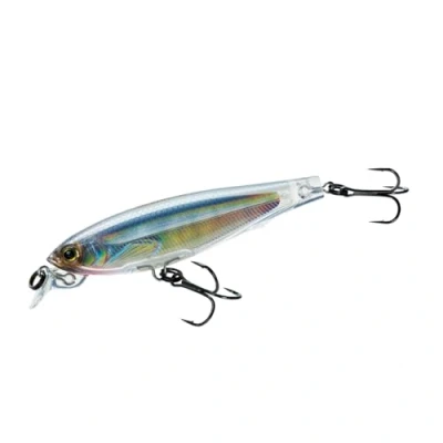 Abbildung von Yo Zuri F1157 HGSH 3DS Minnow Hängender Köder, 10,2 cm, holografischer Geisterschatten