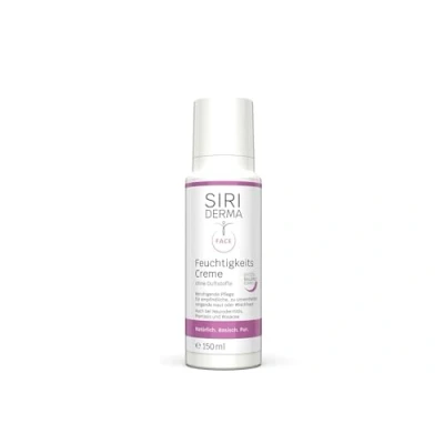 Abbildung von SIRIDERMA Feuchtigkeitscreme Basische Gesichtspflege für empfindliche Haut Auch bei Rosacea, Akne, Neurodermitis und Psoriasis (ohne Parfum, 150 ml)