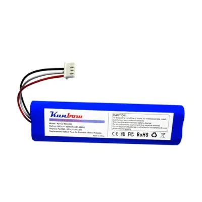 Abbildung von Kunbow 3200mAh Li Ion Akku, Ersatzakku für Ecovacs Deebot N8, N8+, N8 Pro, N5, Ozmo 900, 920, 930 staubsauger. (14.8V/47.36Wh)