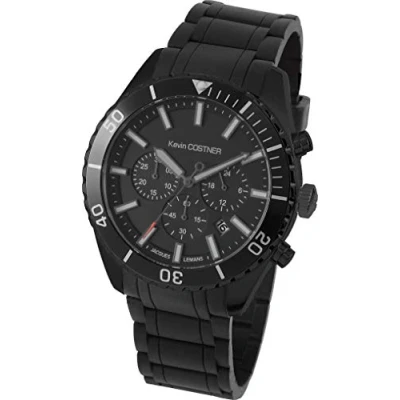 Abbildung von Jacques Lemans Unisex Uhr Chronograph Quarz mit Kautschukarmband KC 104B