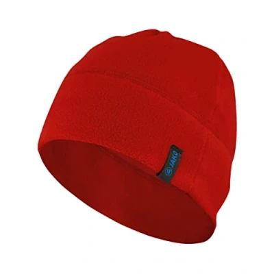 Abbildung von JAKO Unisex Kinder Fleece Mütze, rot, senior