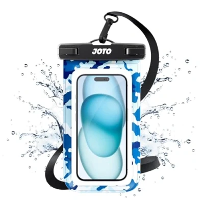 Abbildung von JOTO Wasserdicht Handyhülle,Unterwasser Hülle IPX8 Waterproof Handytasche für 6.9&quot; iPhone 16/15/14/13 Pro Max/Samsung Galaxy S24 Ultra S22 A54 Weiteren bis 7 Zoll