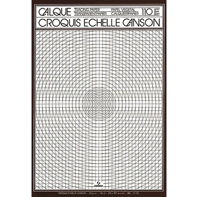 Abbildung von Canson 200017125 Skizzen Transparentpapier, A4