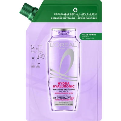 Abbildung von L&#039;Oréal Paris Elvital Hyaluron Plump Shampoo Refill 500 ml