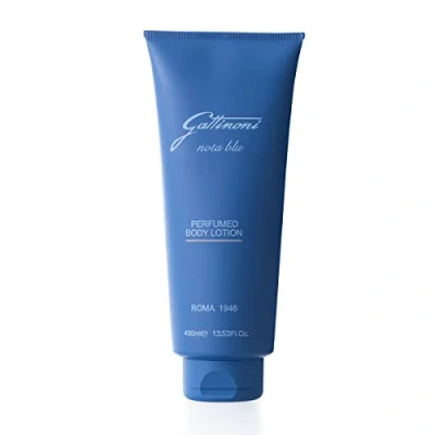 Abbildung von GATTINONI Hinweis Blau Rom 1946 Körperlotion für Damen, 400 ml, mit Zitrusduft, blumig, eine weichere und duftende Haut, hergestellt in Italien