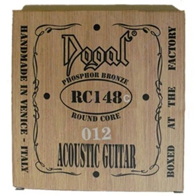 Abbildung von Dogal® »RC148C ACOUSTIC GUITAR SET PHOSPHOR BRONZE« Saiten für Akustik Gitarre Phosphore Bronze Round Core 012/052