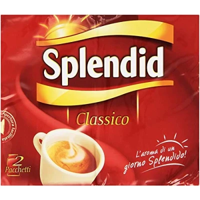 Abbildung von 2x Splendid Classico Kaffee Espresso 250g Packung gemahlen ground coffee