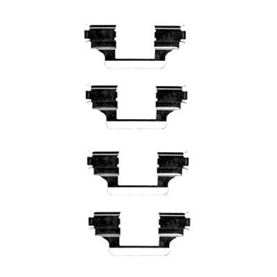 Abbildung von HELLA 8DZ 355 203 591 Zubehörsatz, Scheibenbremsbelag PEUGEOT: 607 Limousine, 407 SW, CITROËN: C5 III Kombi, C6 Limousine