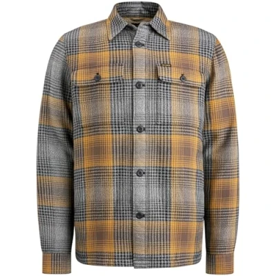 Abbildung von PME Legend MIT Karomuster Übergangsjacke, Herren, Größe: Large, Buckthorne brown