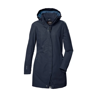 Abbildung von Killtec Regenjacke / wasserabweisende Jacke, Damen, Größe: 46, Dunkelnavy