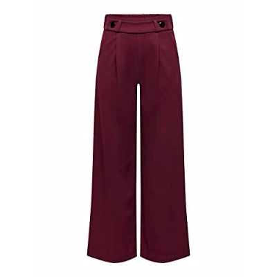 Abbildung von JDY Jdygeggo NEW LONG PANT Stoffhose, Damen, Größe: Sx30, Windsor wine