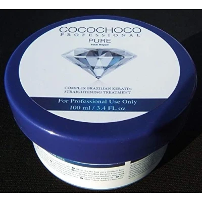 Abbildung von Cocochoco Pure brasilianische Keratinbehandlung zum Fönen für blondes Haar, 100 ml