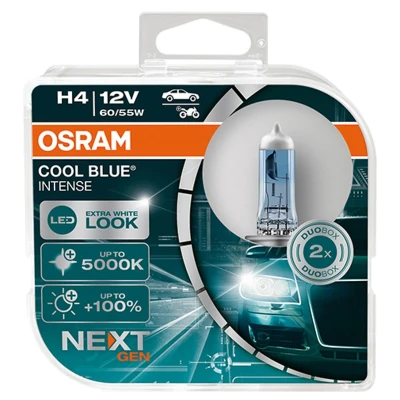 Abbildung von OSRAM 64193CBN HCB Glühlampe, Fernscheinwerfer H4 12V 60/55W 5000K Halogen VOLKSWAGEN: TRANSPORTER 4 Bus, Bora Variant, Lupo / 3L