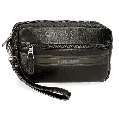 Abbildung von Pepe Jeans Horley Gepäck Umhängetasche für Herren, Schwarz, Talla única, handtasche
