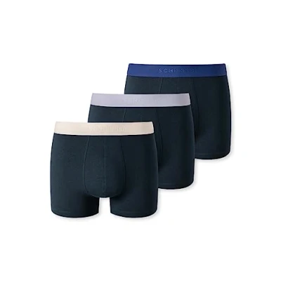 Abbildung von Schiesser Herren 3 PACK Boxershorts Bio Baumwolle Multipack 95/5 Organic, sortiert 2_180194, 8
