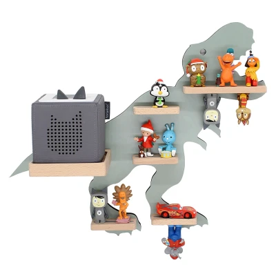 Abbildung von VCM Wandregal Regal Dinosaurier Kinder Toniebox Tonies Figuren, 1 tlg.