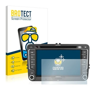 Abbildung von BROTECT Entspiegelungs Schutzfolie für Zenec Z E3726 (2 Stück) Matte Displayschutz Folie, Anti Reflex, Fingerprint