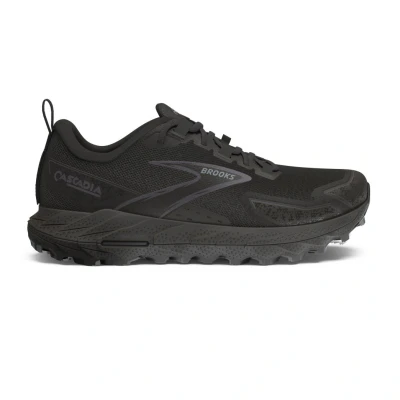 Abbildung von Brooks Cascadia 18 Laufschuh Trail, Herren, Größe: 44.5, Black blackened pearl grey Schuhe