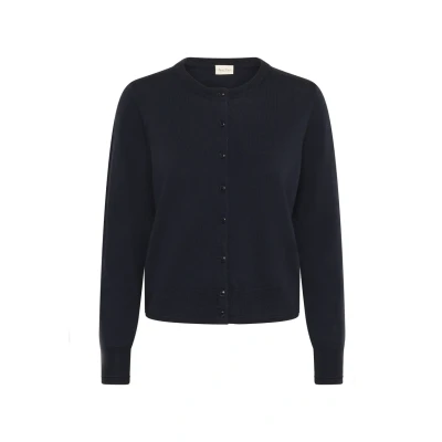 Abbildung von Part Two Strickjacke, Damen, Größe: Large, Dark navy