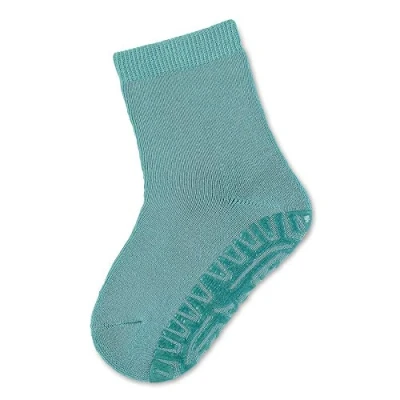Abbildung von Sterntaler Fliesen Flitzer SOFT UNI Socken für Kinder, Größe: 17/18, Hellgrün
