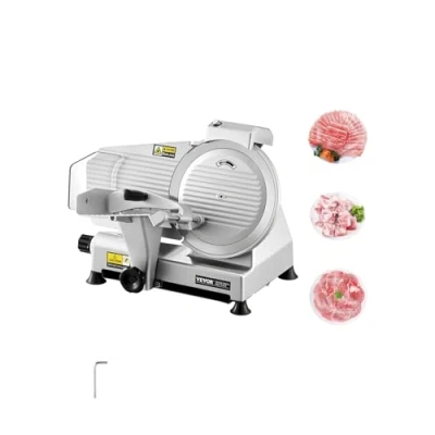 Abbildung von VEVOR Fleischschneider Elektrisch 180W Feinkostschneider Fleisch Brot Käse
