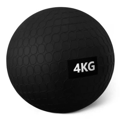 Abbildung von Amazon Basics Slam Medizinball für Übungen, 4 kg, Schwarz