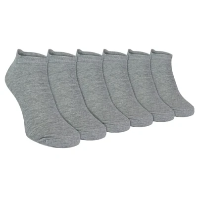 Abbildung von 6er Pack Herren Atmungsaktiv Baumwolle Sport Kurz Quarter Socken für Sneaker (39 45 eur, Grey)