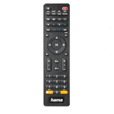 Abbildung von Hama 00221054 Fernbedienung IR Wireless DVD/Blu ray, TV Drucktasten