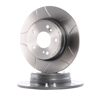 Abbildung von BREMBO MAX LINE 08.5178.77 Bremsscheibe 278 9 5 geschlitzt, voll beschichtet mit Schrauben MERCEDES BENZ: E Klasse Limousine, C Sportcoupe