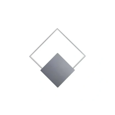 Abbildung von Lindby LED Wandleuchte Anays, Leuchtmittel fest verbaut, warmweiß, Modern, Polycarbonat, Metall, Aluminium, klar, chrom, creme, 1