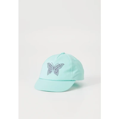 Abbildung von maximo MINI Unisex Cap für Kinder, Größe: 51 53, Helltürkis