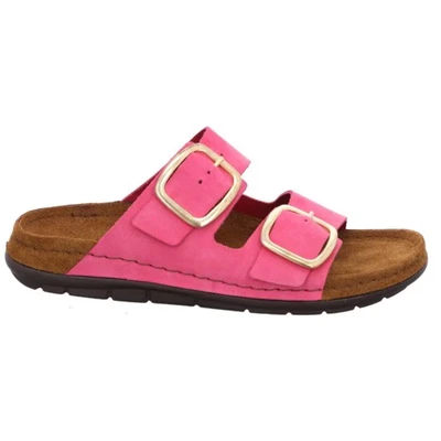 Abbildung von Rohde Pantolette flach, Damen, Größe: 40, Pink Schuhe