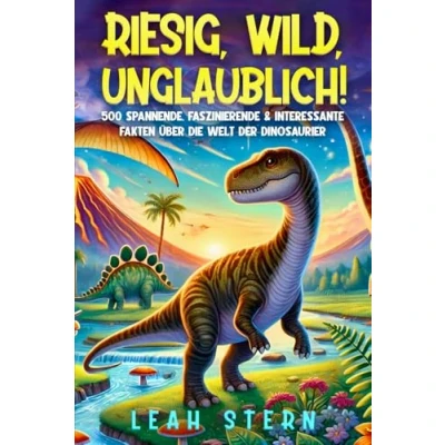 Abbildung von Riesig, wild, unglaublich!: 500 spannende, faszinierende &amp; interessante Fakten über die Welt der Dinosaurier Unnützes Wissen für Kids