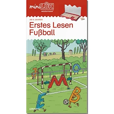 Abbildung von miniLÜK: Vorschule/1. Klasse Deutsch Fußball Erstes Lesen (miniLÜK Übungshefte: Vorschule)